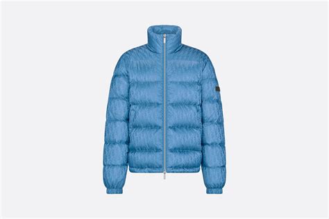 dior oblique-jacquard|Dior oblique down jacket.